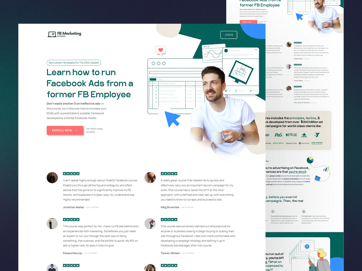 FB Marketing School Platform