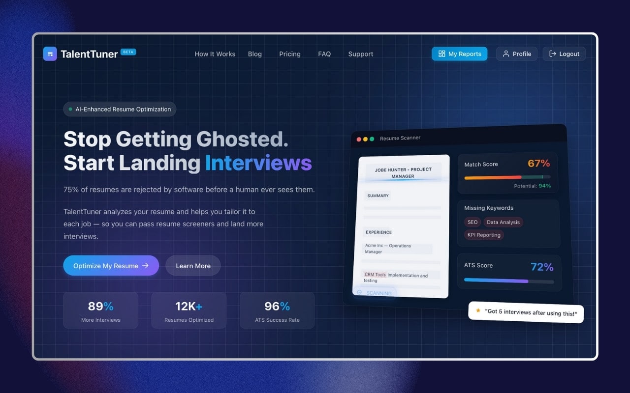 TalentTuner Platform